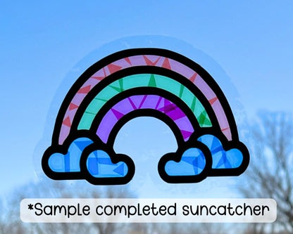 Excavator Suncatcher Craft Party Favor