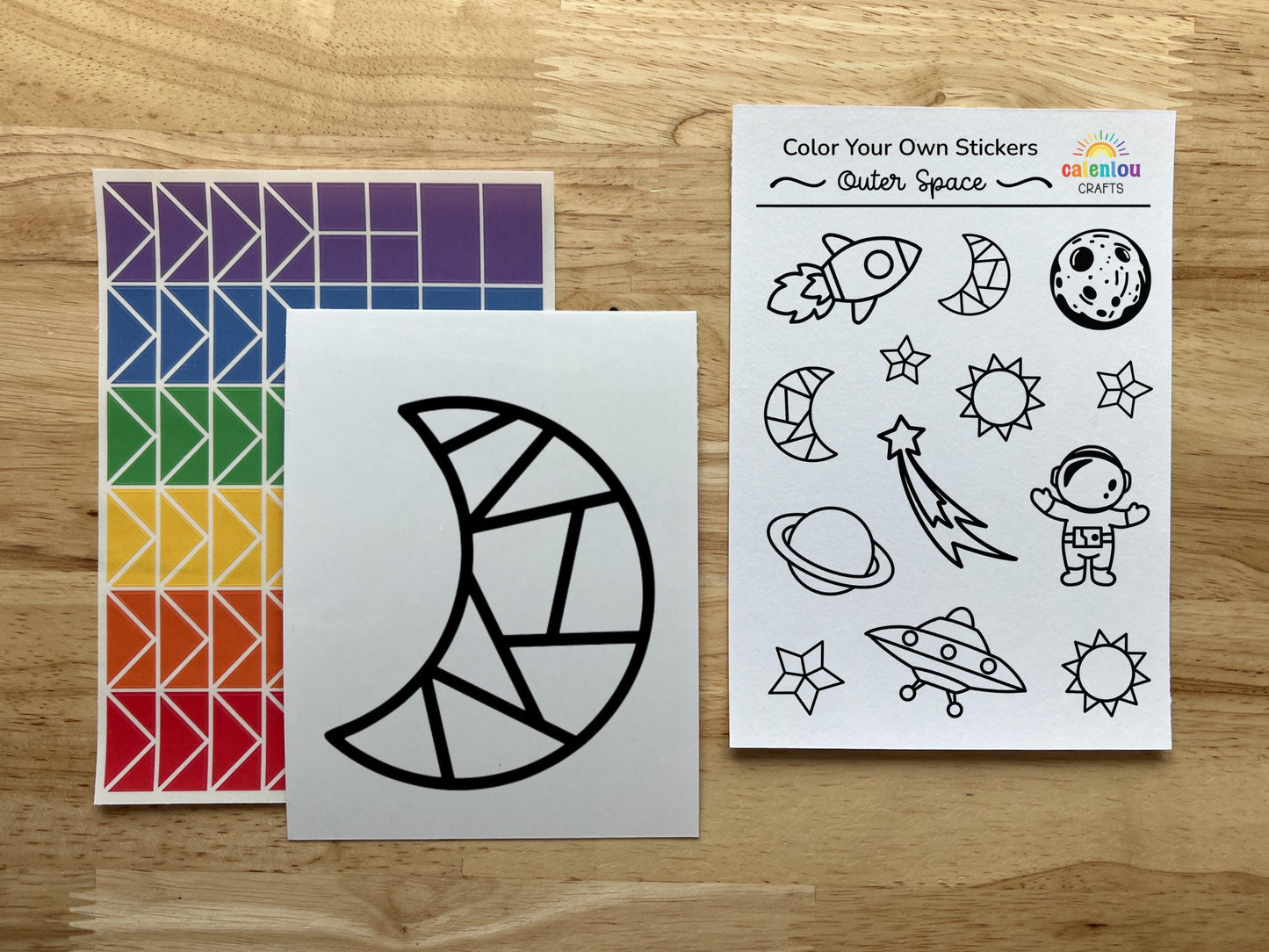 Outer Space Party Favor Bag