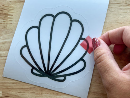 Seashell Suncatcher Sticker Craft Kit