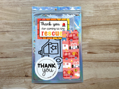 Rescue Vehicle Party Favor Bag