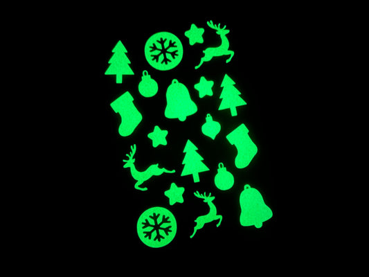Christmas Glow in the Dark Stickers