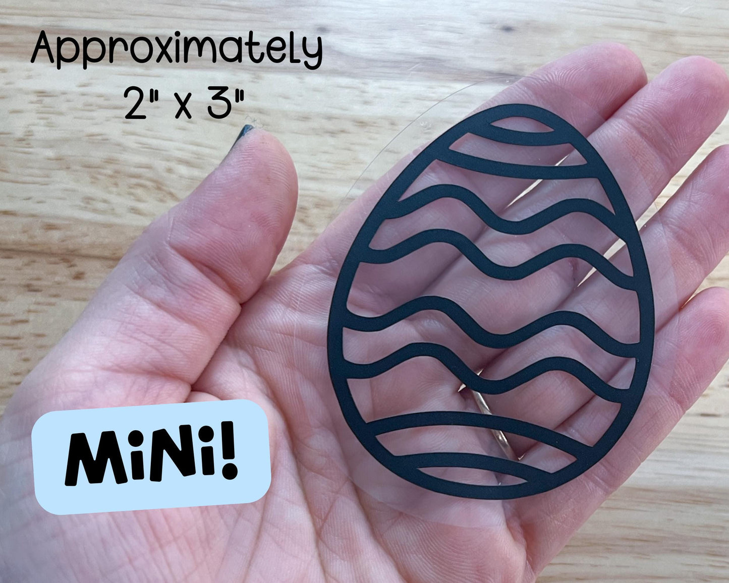 Mini Easter Egg Suncatcher Sticker Craft Kit