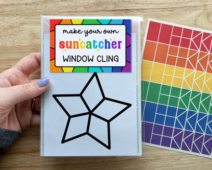 Star Suncatcher Sticker Craft Kit