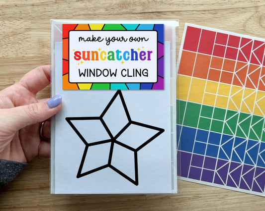 Star Suncatcher Sticker Craft Kit