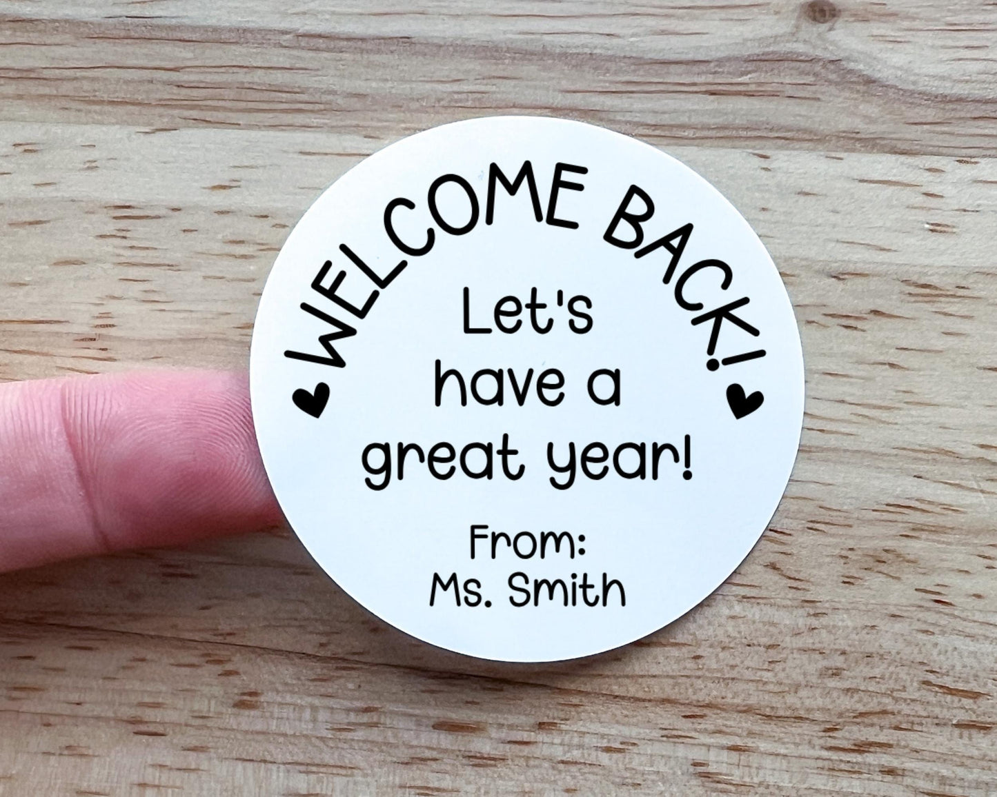 Welcome Back to School Labels (Set of 10)