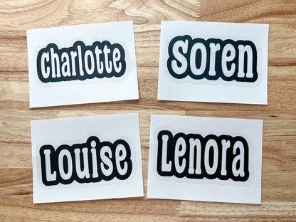 Personalized Name Suncatcher Sticker Craft Kit