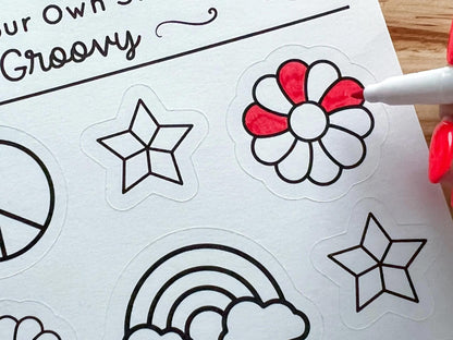 Groovy Party Favor Bag