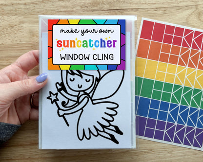 Fairy Suncatcher Sticker Craft Kit
