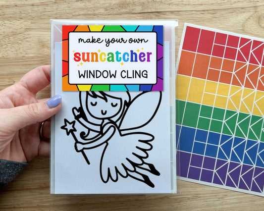 Fairy Suncatcher Sticker Craft Kit