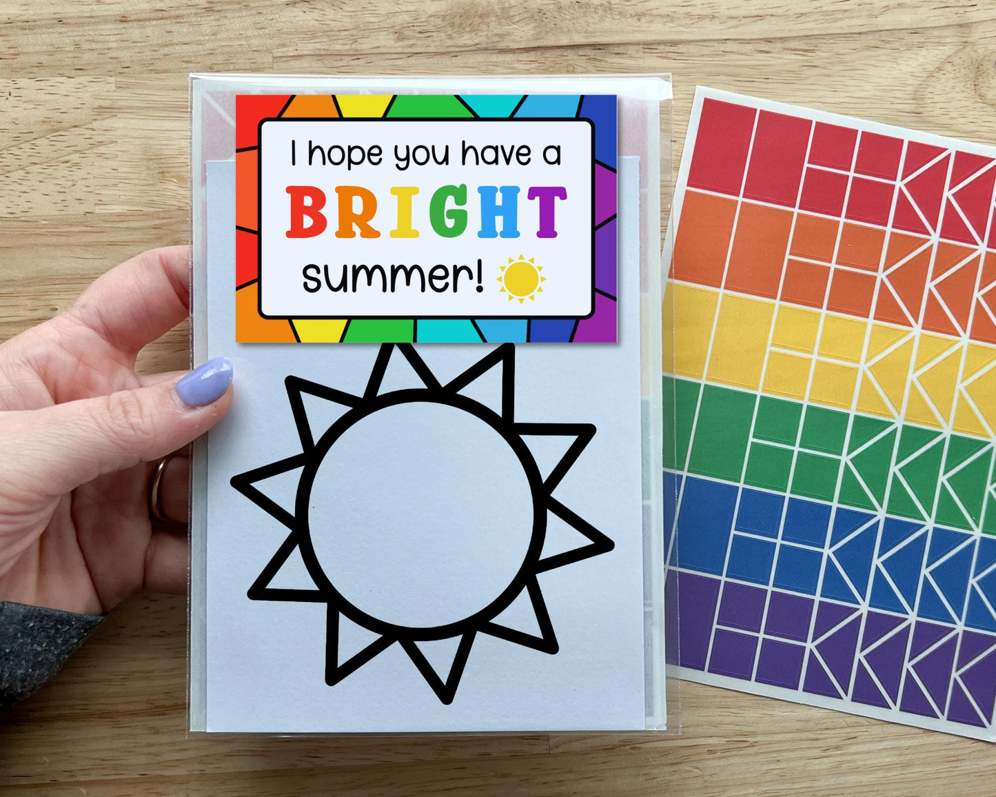 Bright Summer Sun Suncatcher Party Favor