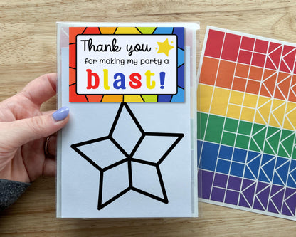 Star Suncatcher Craft Party Favor