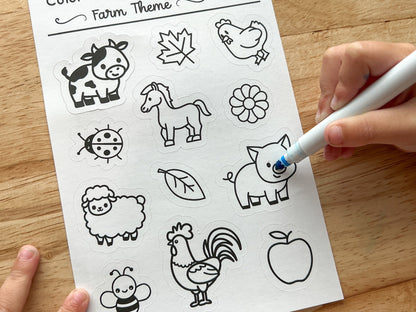 Farm Party Favor Bag