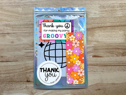 Groovy Party Favor Bag