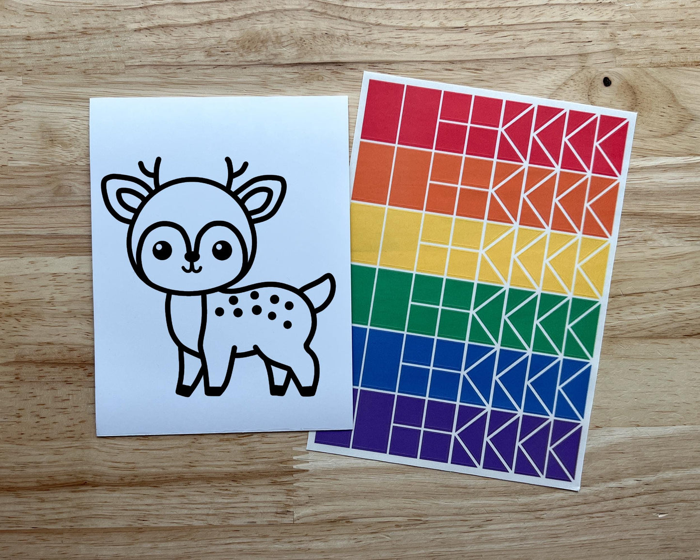 Deer Suncatcher Craft Party Favor