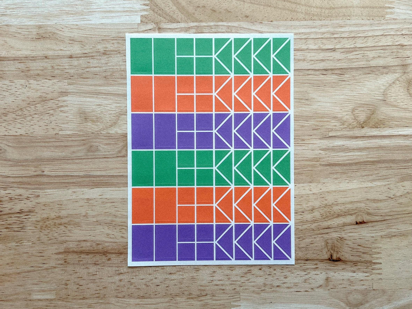 Halloween Stained Glass Stickers