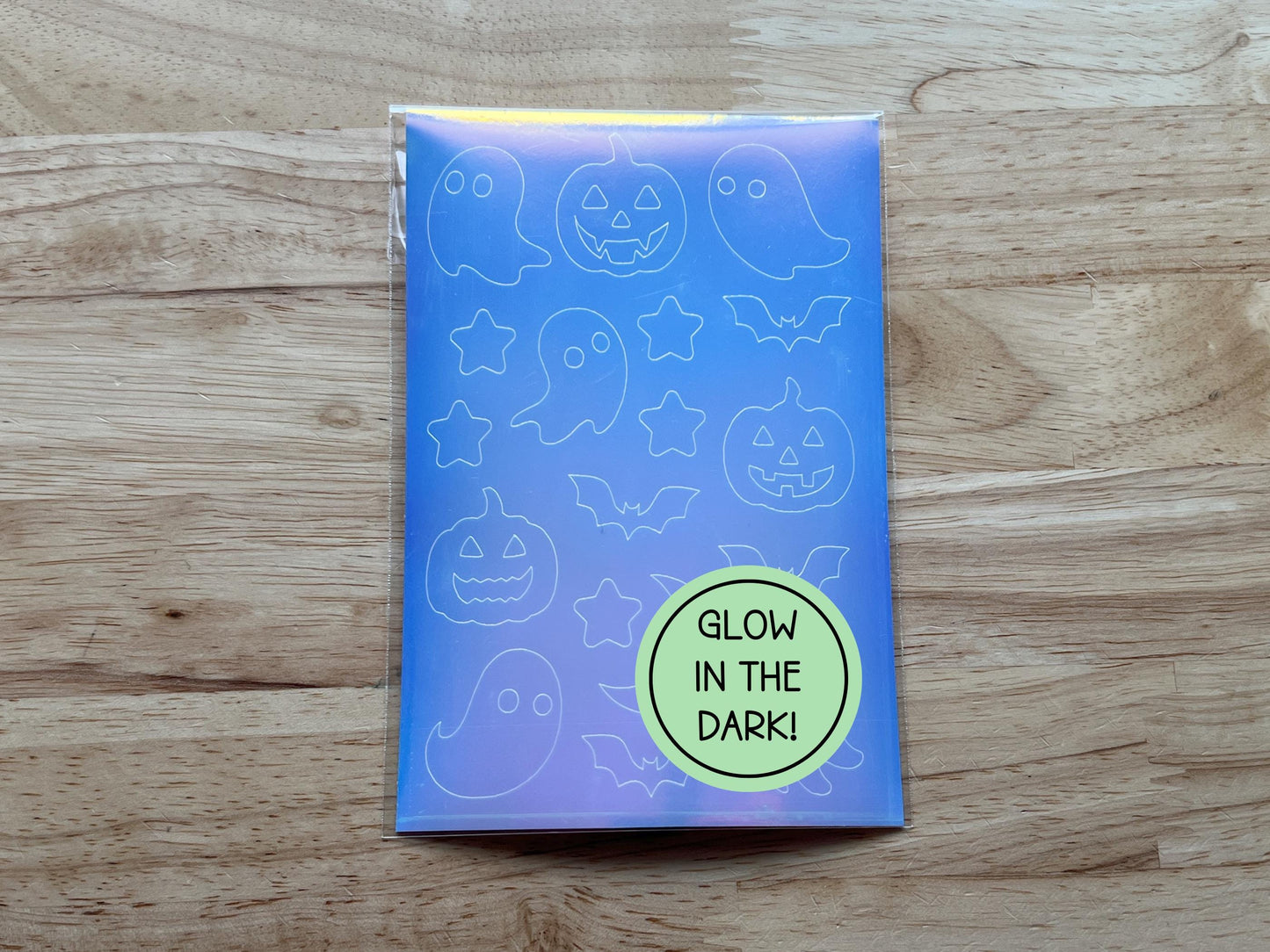 Halloween Glow in the Dark Stickers