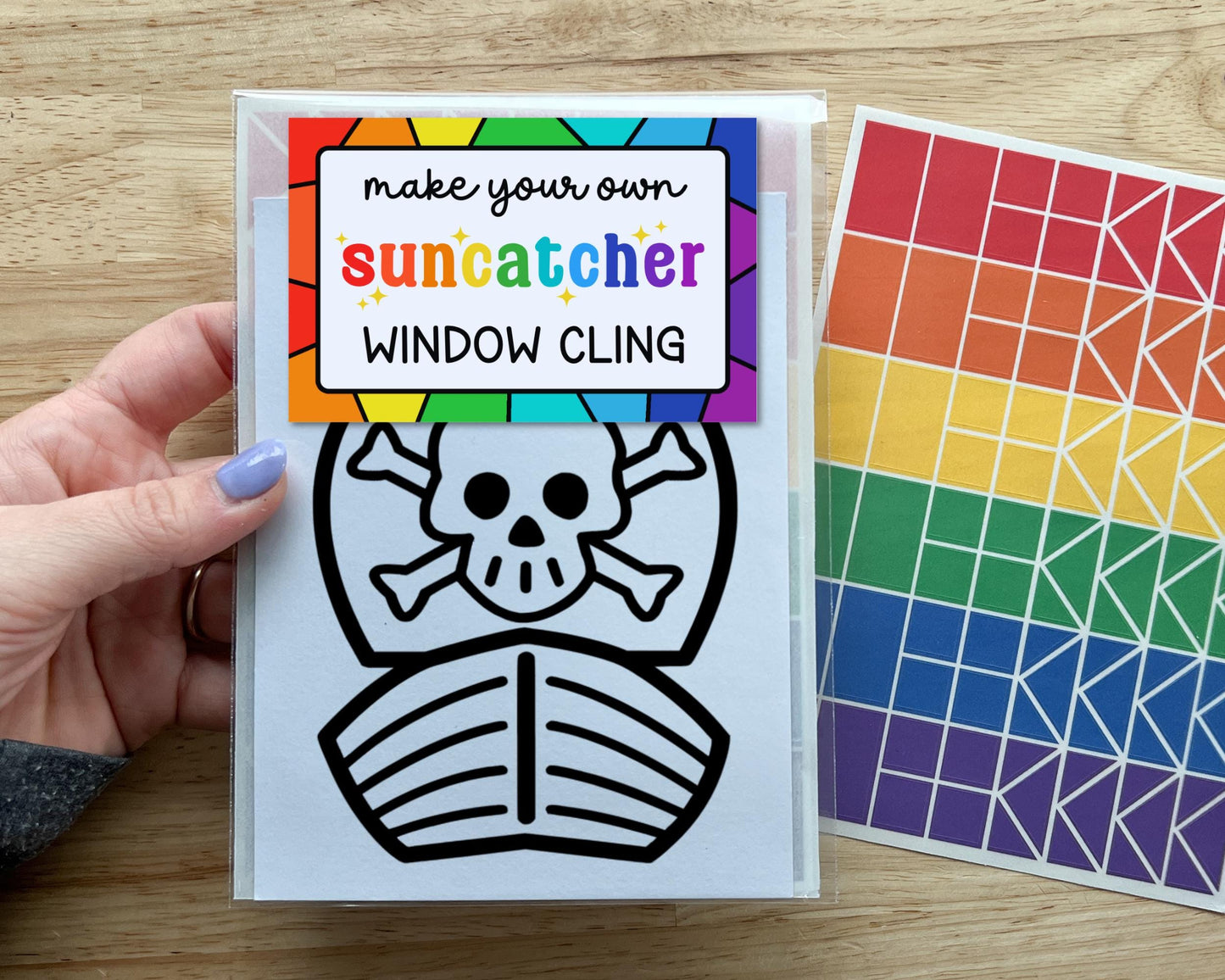 Pirate Suncatcher Sticker Craft Kit