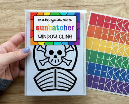 Pirate Suncatcher Sticker Craft Kit