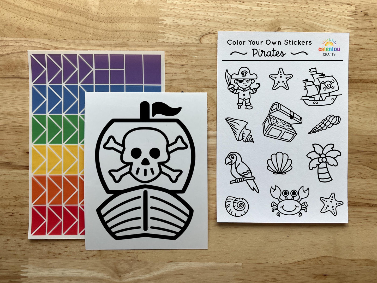 Pirate Party Favor Bag