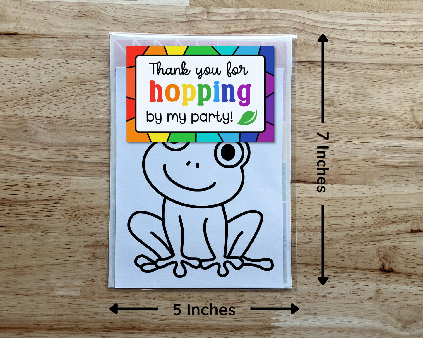 Frog Suncatcher Craft Party Favor