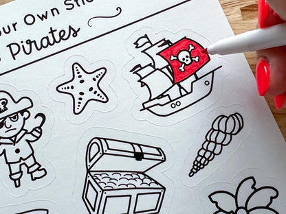 Pirate Party Favor Bag