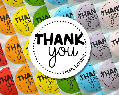 Thank You Labels (Set of 10)