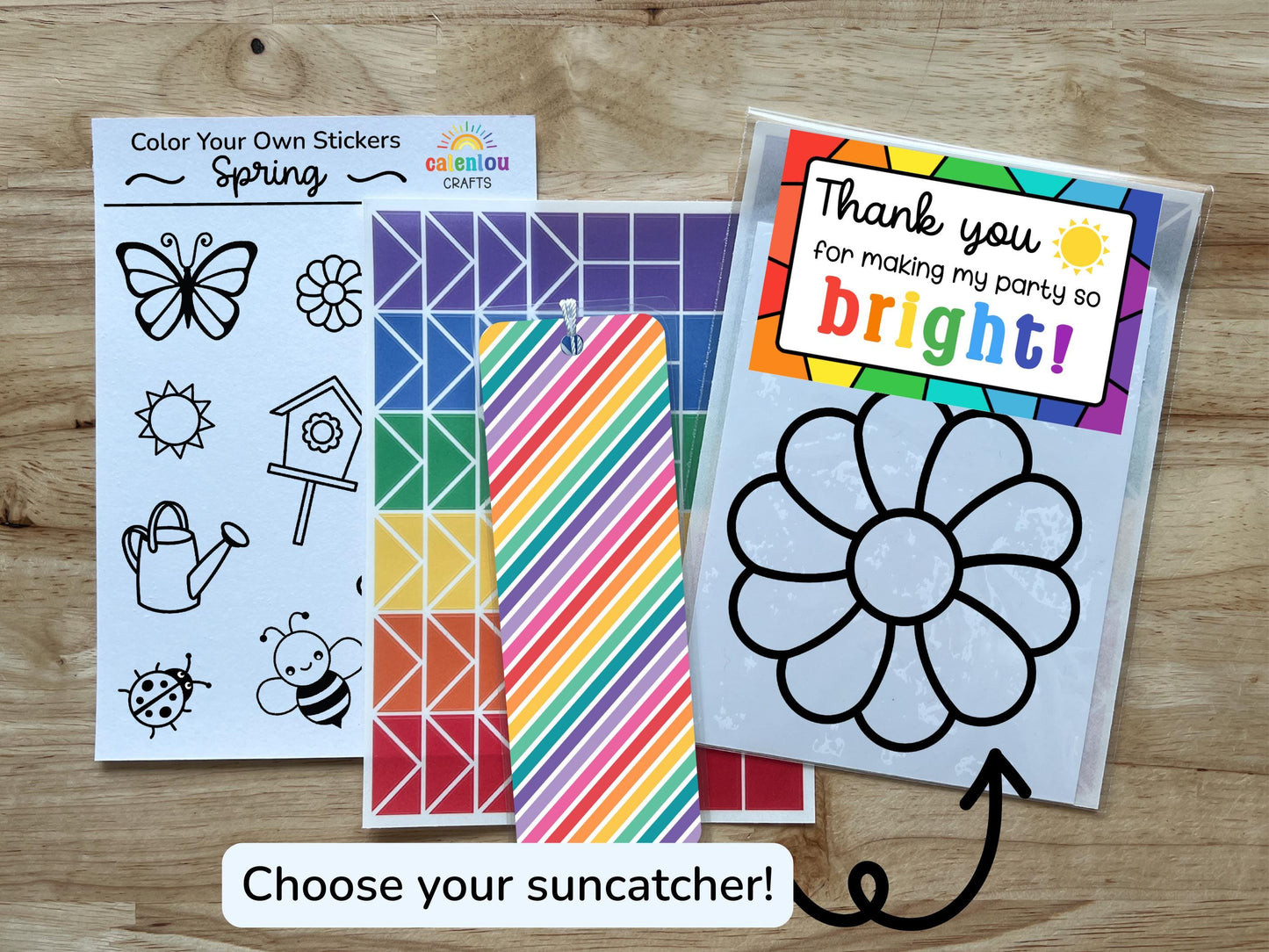 Spring Party Favor Bag