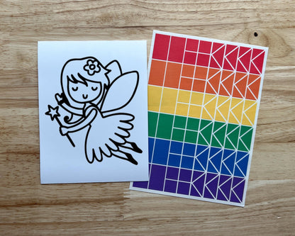 Fairy Suncatcher Craft Party Favor