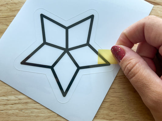 Star Suncatcher Craft Party Favor