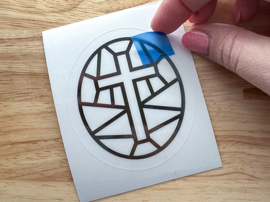 Mini Cross Suncatcher Easter Craft Kit