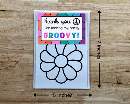 Boho Daisy Suncatcher Craft Party Favor
