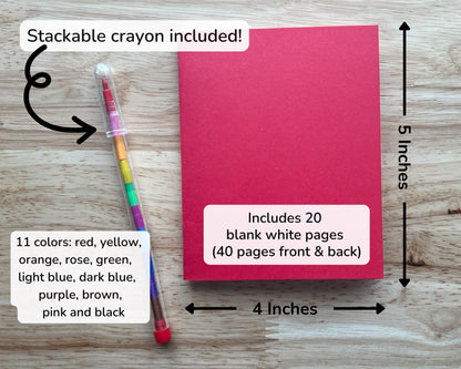 Personalized Drawing Journal for Kids