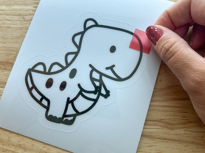 Dinosaur Valentine Class Favor, Suncatcher Craft Kit