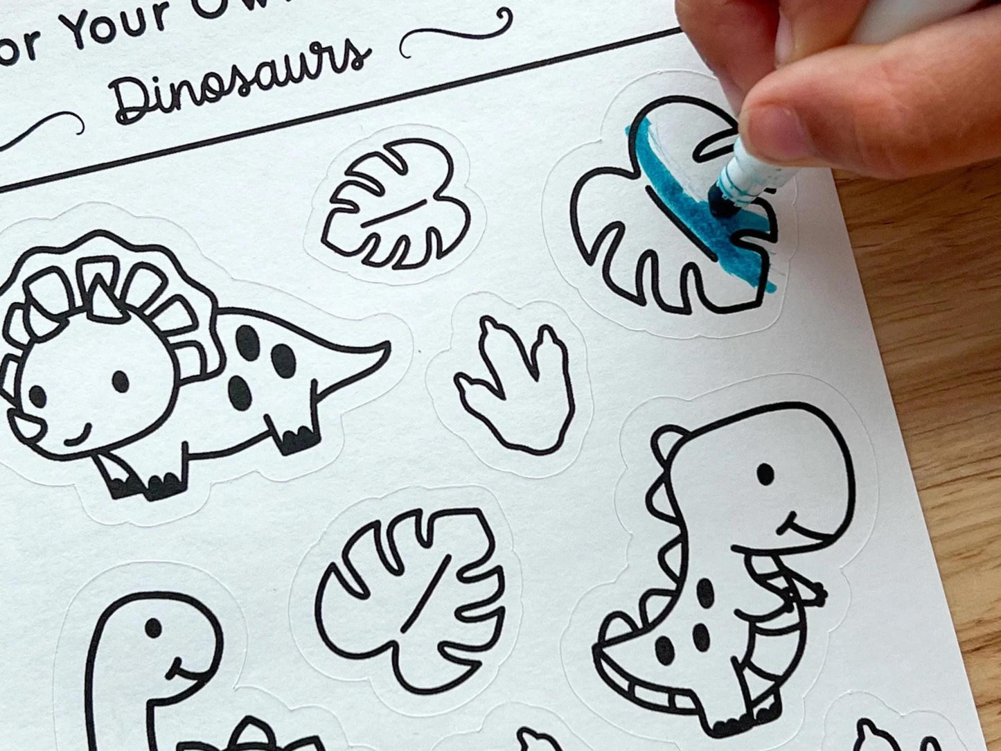 Dinosaur Party Favor Bag