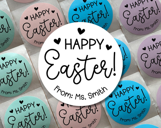 Easter Party Favor Labels (set of 10)