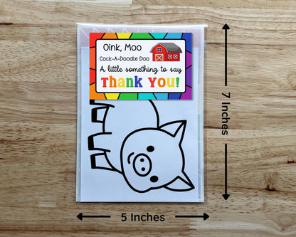 Pig Suncatcher Craft Party Favor