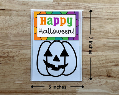 Halloween Suncatcher Sticker Craft Kit, 2 Pack