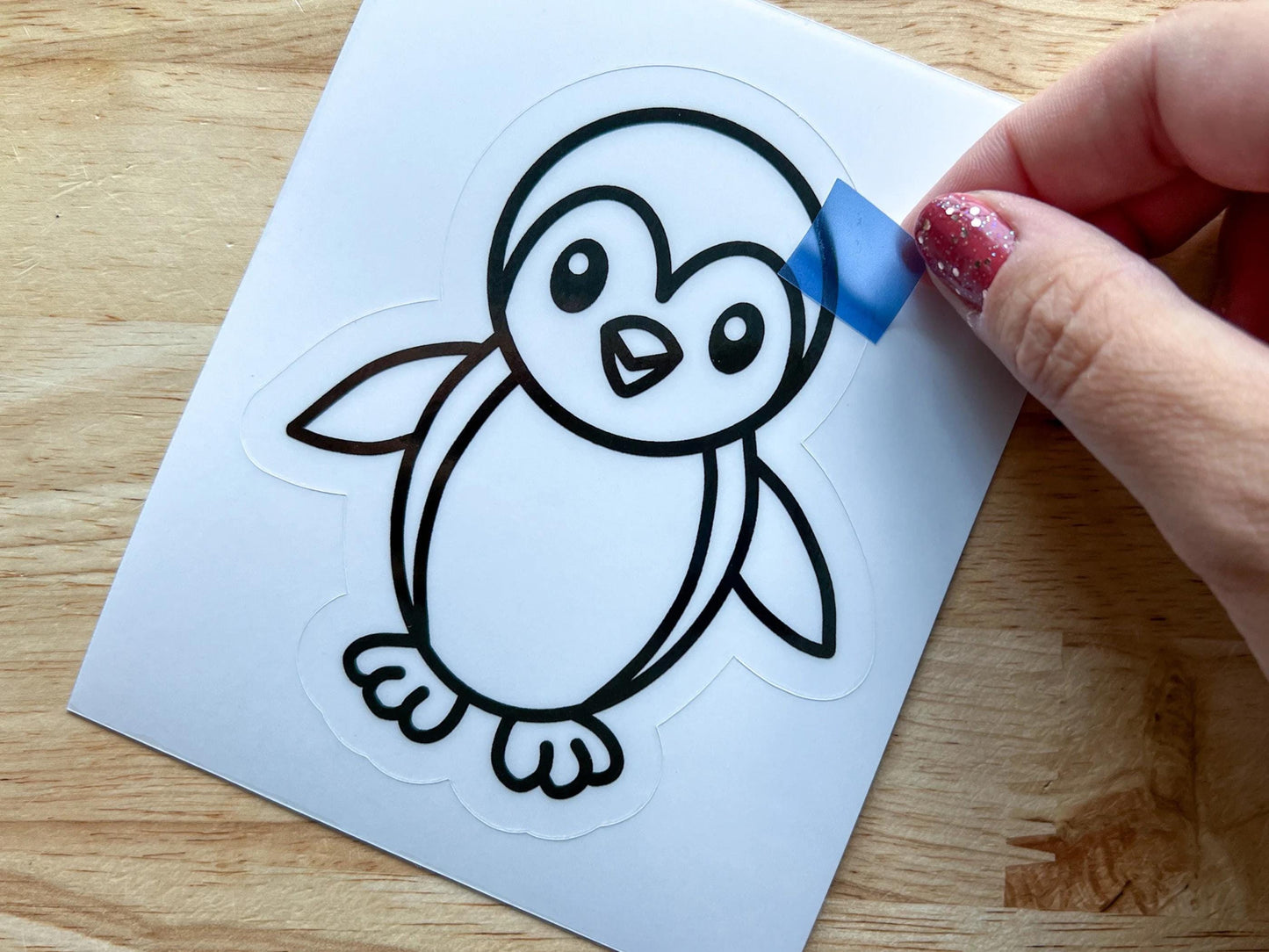 Winter Party Favor Bag