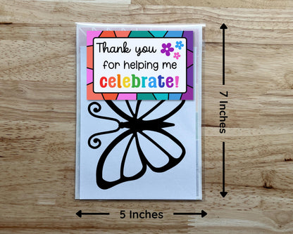 Butterfly Suncatcher Craft Party Favor