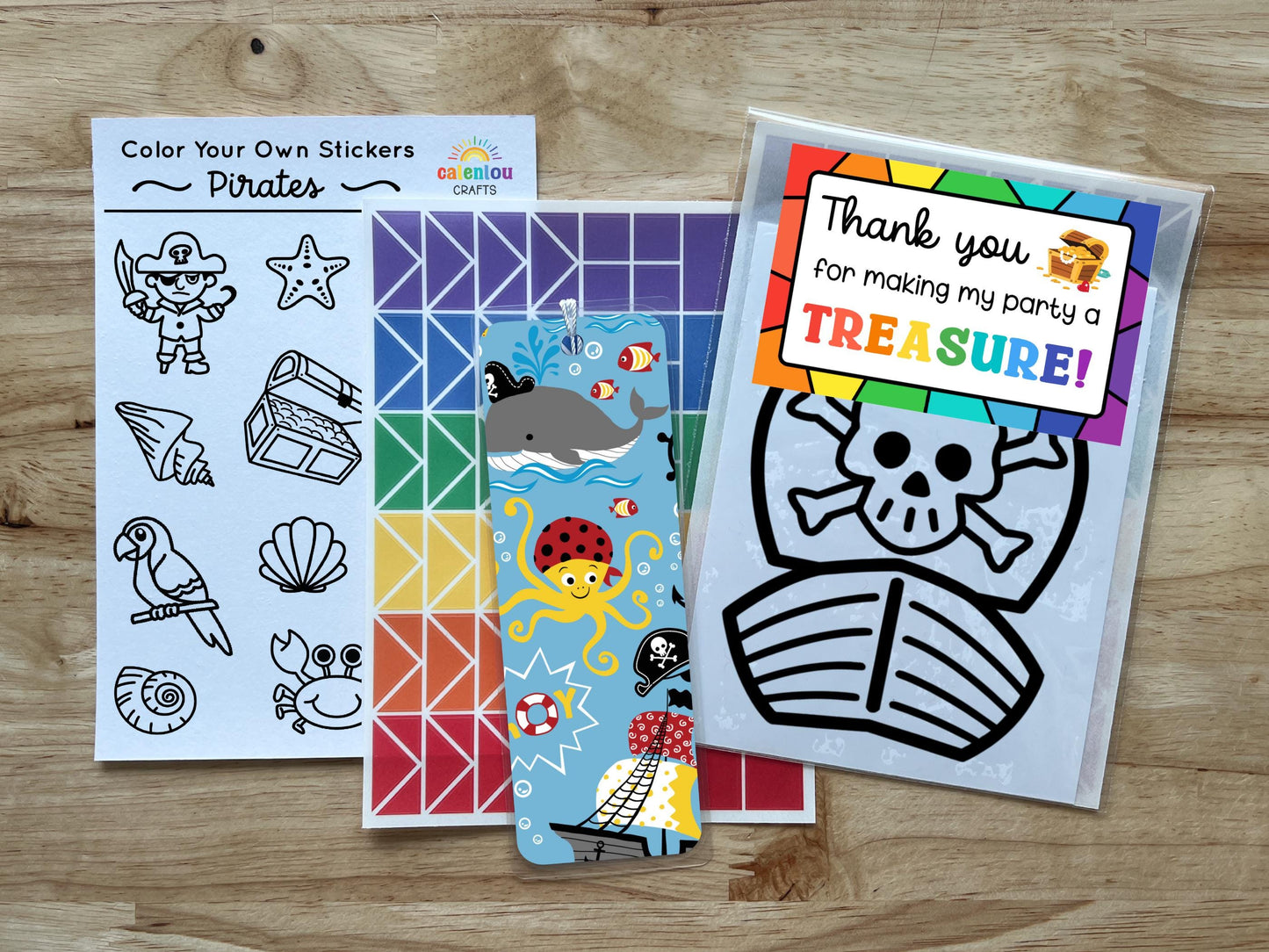 Pirate Party Favor Bag