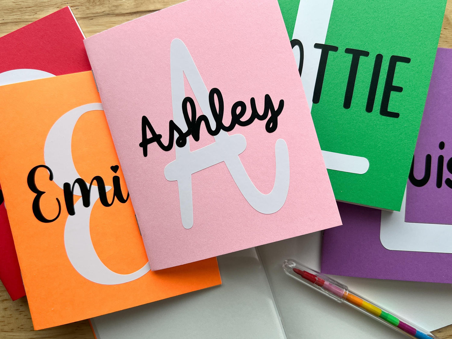 Custom Monogram Notepad for Kids