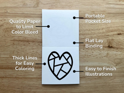 Halloween Mini Coloring Book