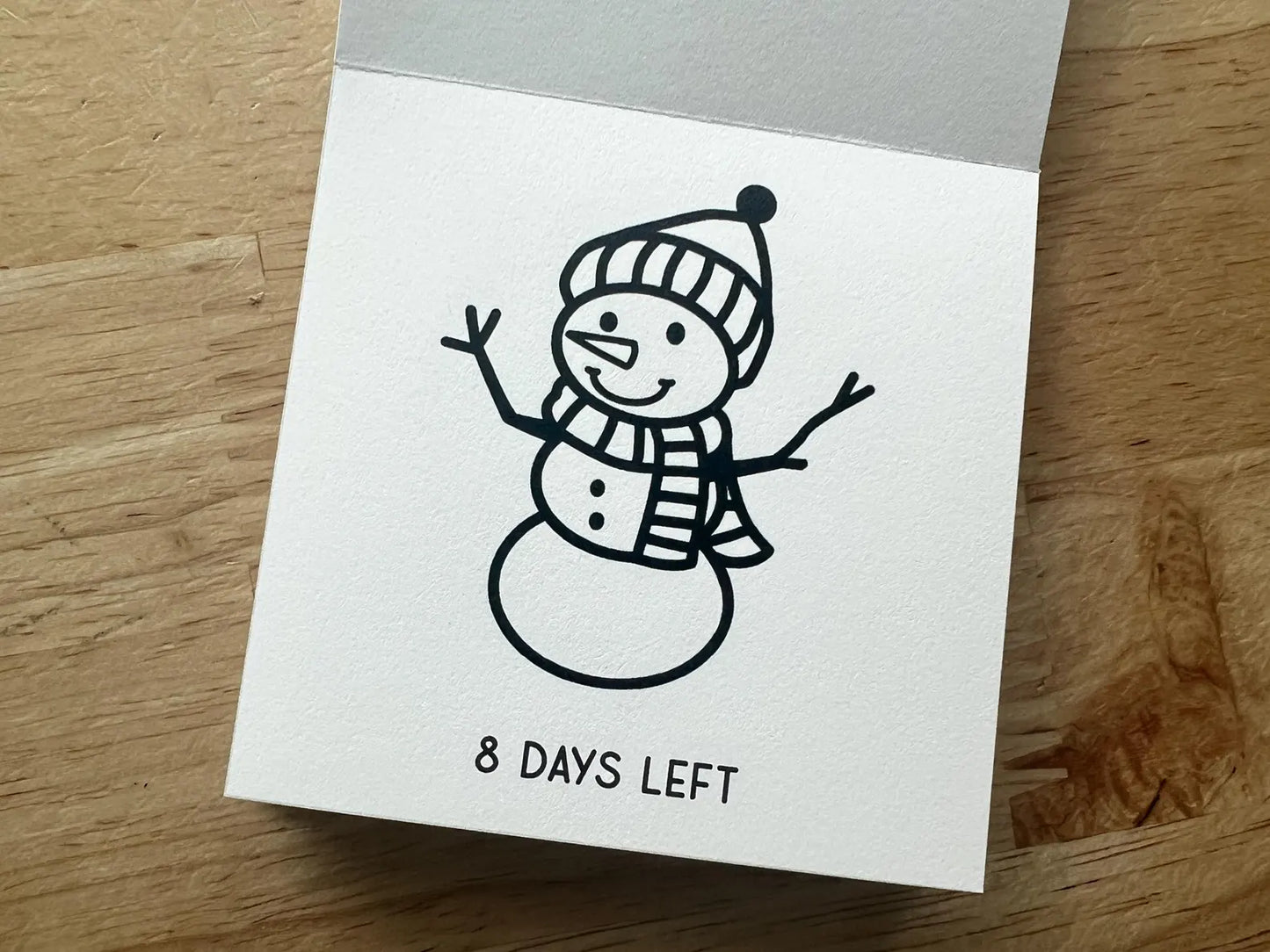 Advent Calendar Mini Coloring Book