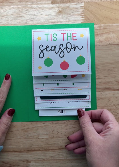 Christmas Gift Card Holder (Holds 1 Gift Card)