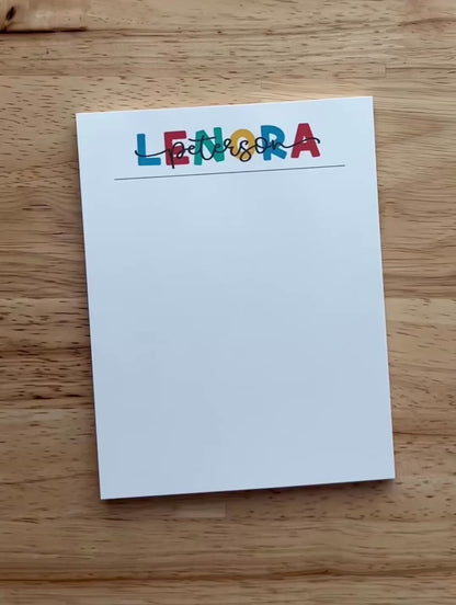 Personalized Frame Notepad