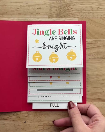 Christmas Scratch Gift Reveal Card
