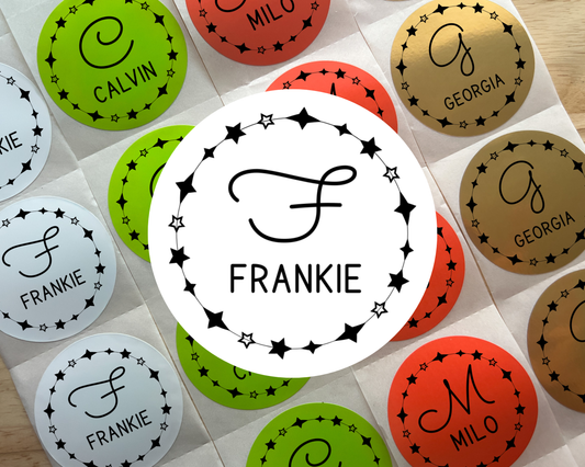 Monogram Personalized Gift Labels (Set of 10)